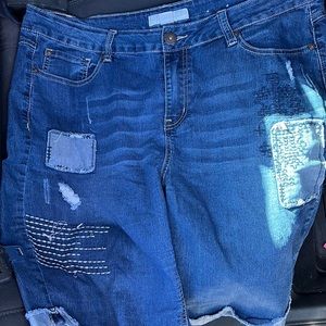 Cato brand jean shorts